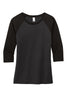 DM136L District ® Women’s Perfect Tri ® 3/4-Sleeve Raglan