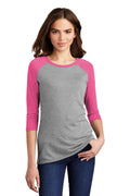 DM136L District ® Women’s Perfect Tri ® 3/4-Sleeve Raglan