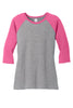 DM136L District ® Women’s Perfect Tri ® 3/4-Sleeve Raglan
