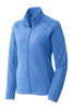 L235 Port Authority® Ladies Heather Microfleece Full-Zip Jacket