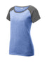 LST362 Sport-Tek® Ladies Heather-On-Heather Contender™ Scoop Neck Tee