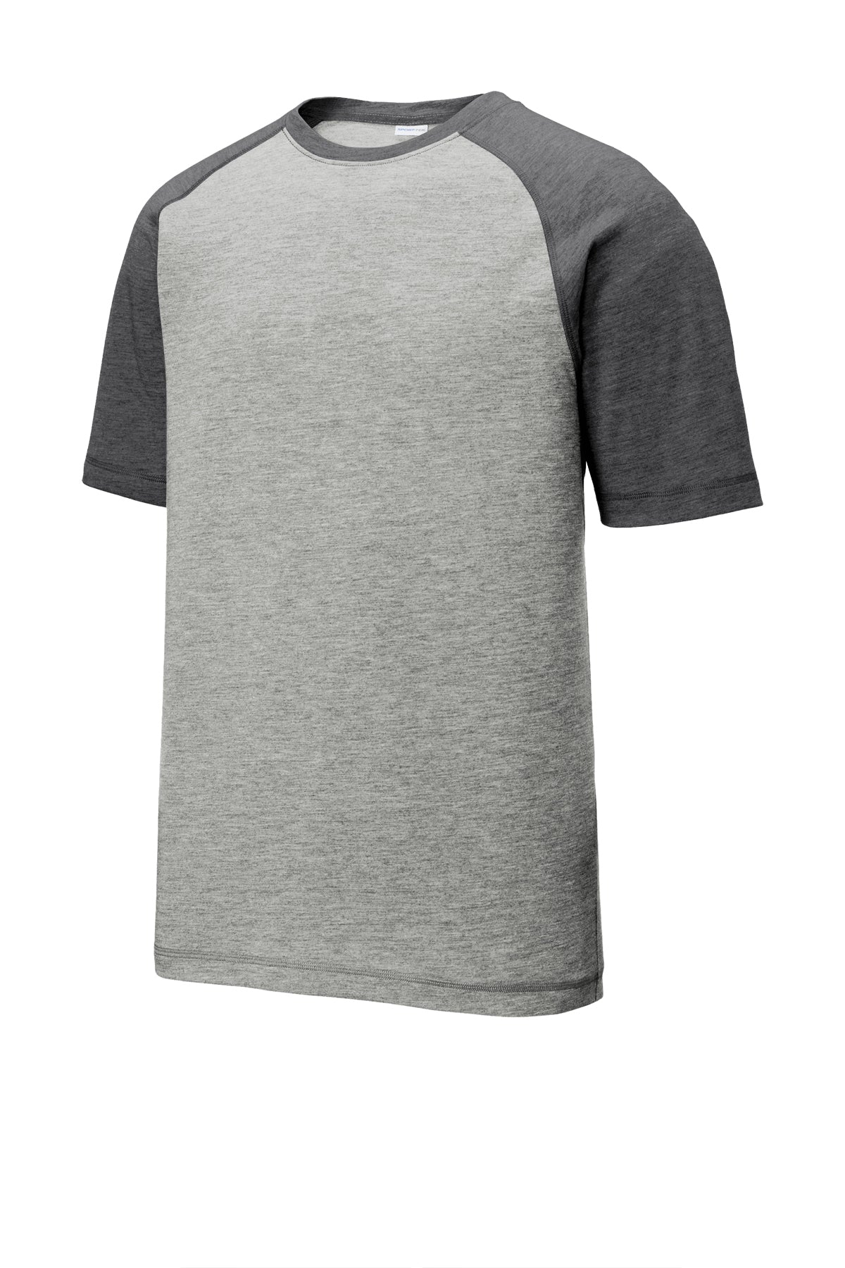 ST400 Sport-Tek® PosiCharge® Tri-Blend Wicking Raglan Tee. XS-4XL