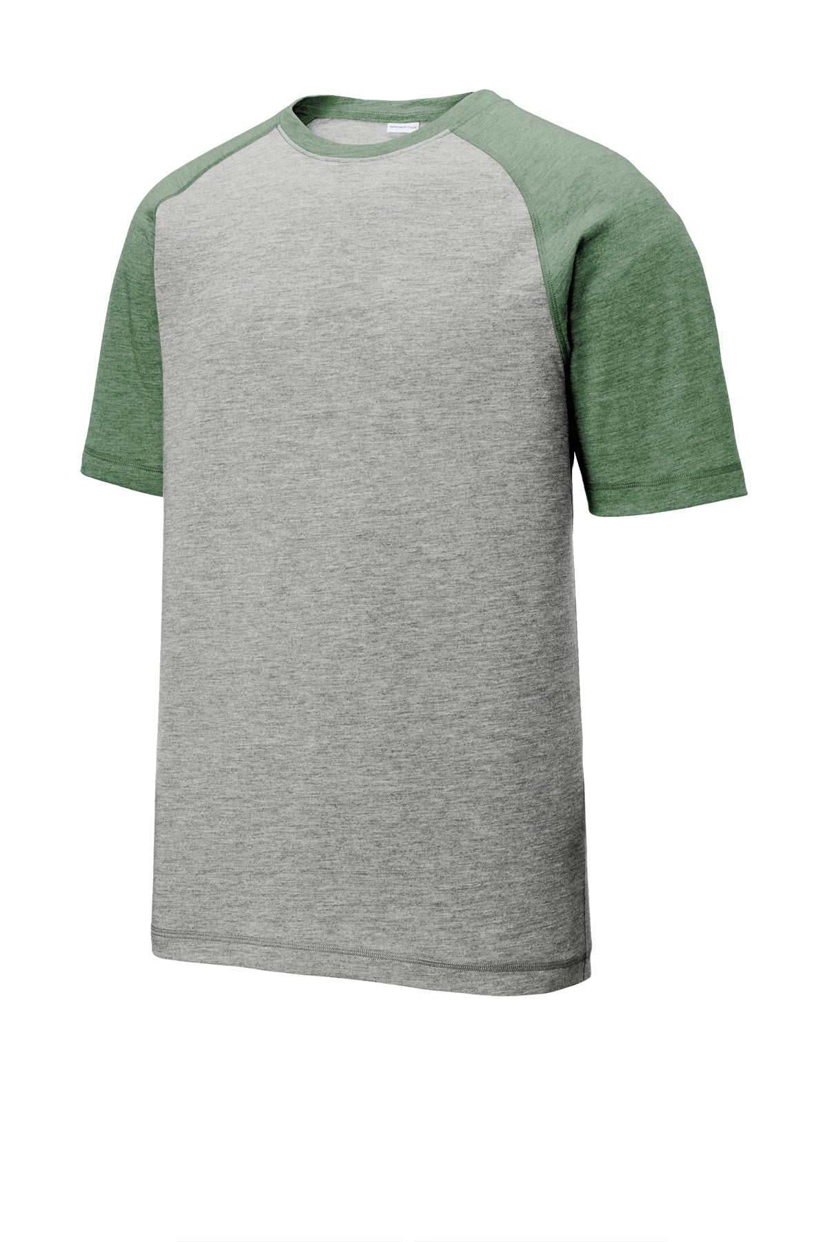 ST400 Sport-Tek® PosiCharge® Tri-Blend Wicking Raglan Tee. XS-4XL