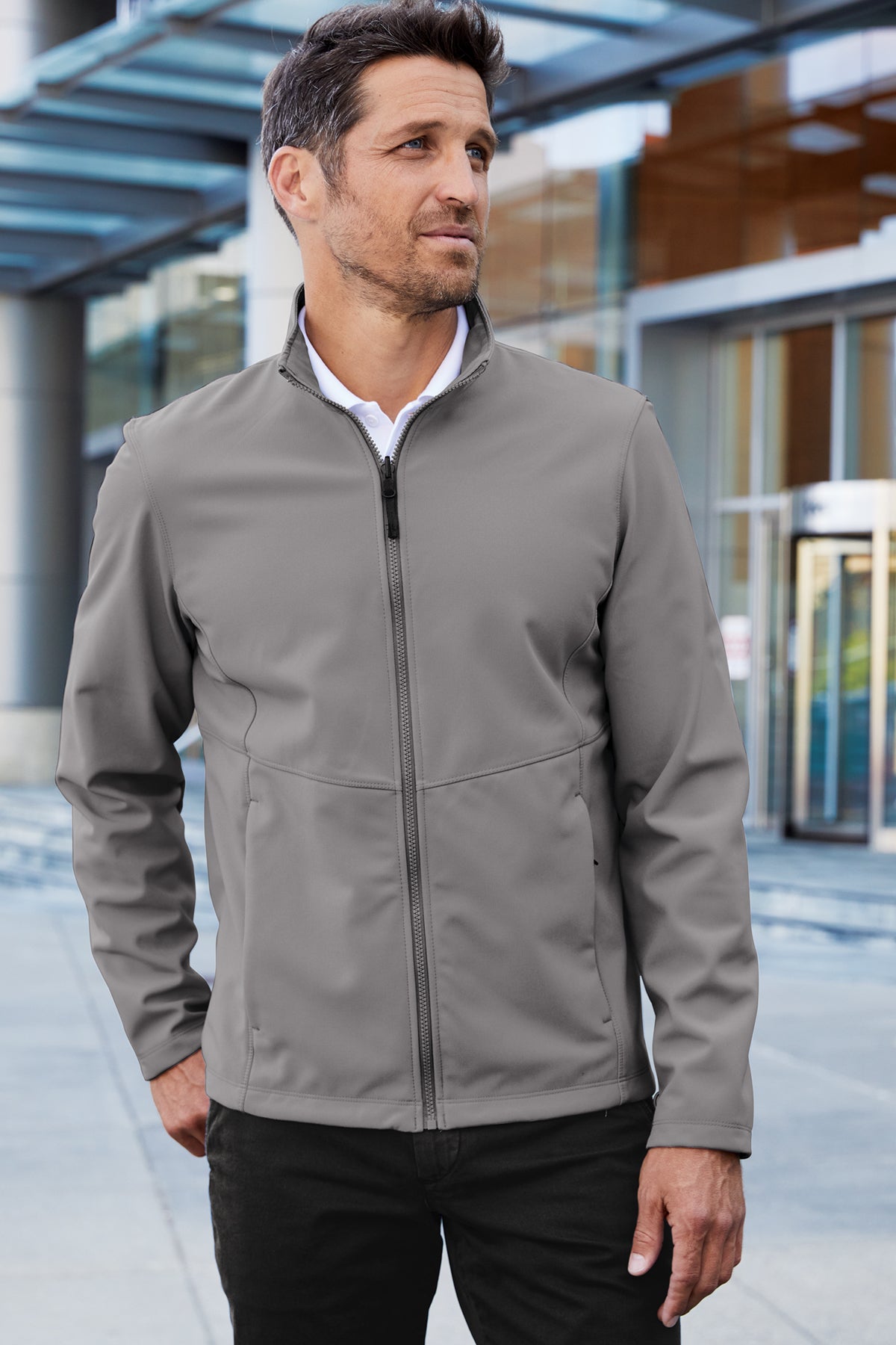 J901 Port Authority ® Collective Soft Shell Jacket