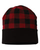 CAP AMERICA - USA-Made Plaid Beanie - RKP12