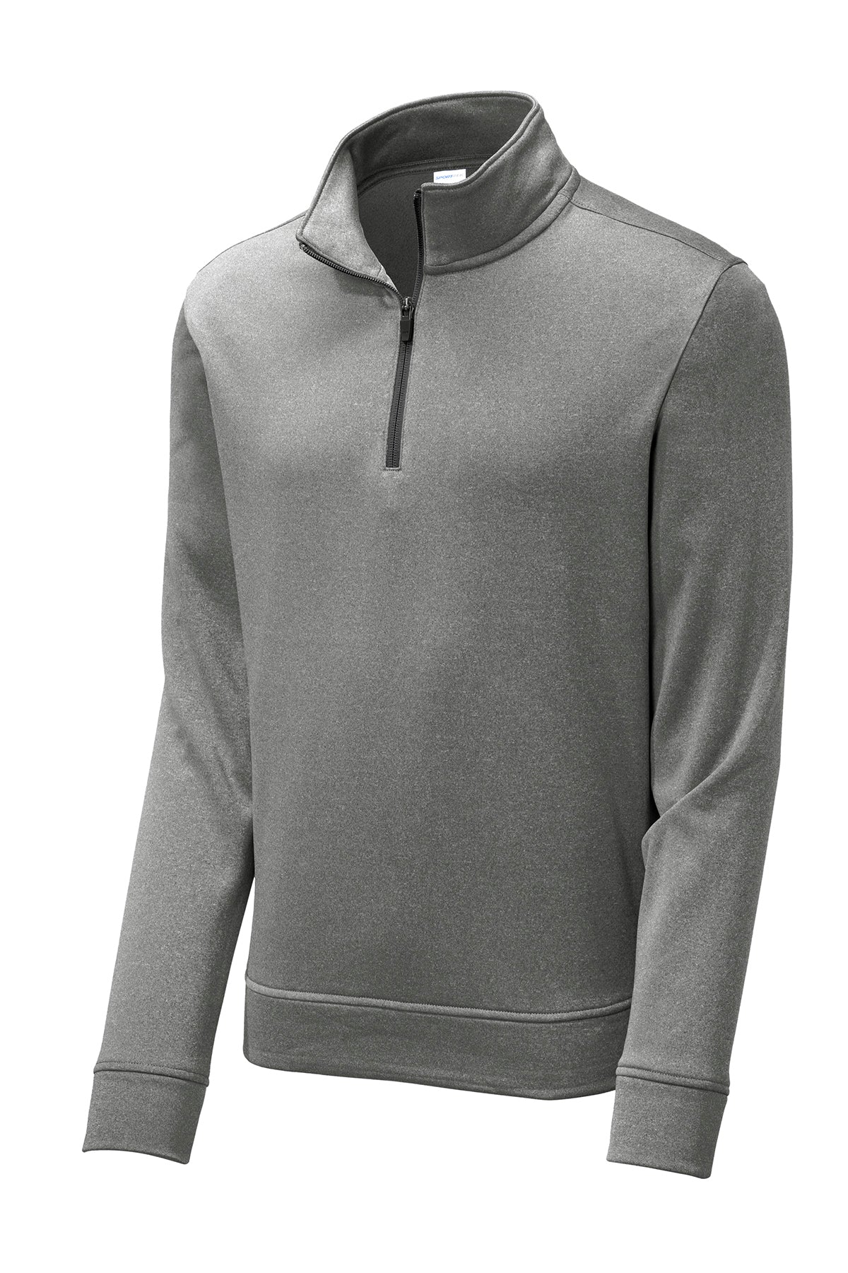 ST263 Sport-Tek ® PosiCharge ® Sport-Wick ® Heather Fleece 1/4-Zip Pullover