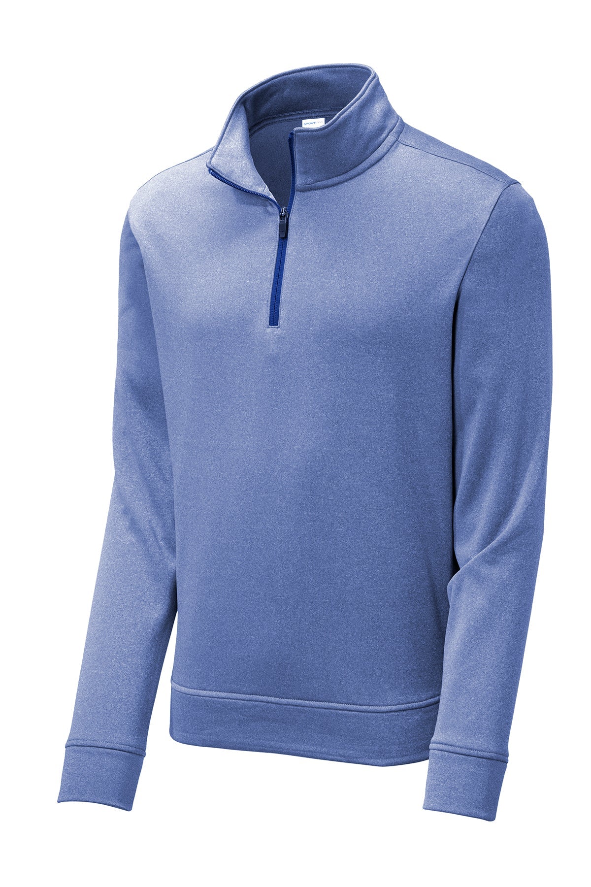 ST263 Sport-Tek ® PosiCharge ® Sport-Wick ® Heather Fleece 1/4-Zip Pullover