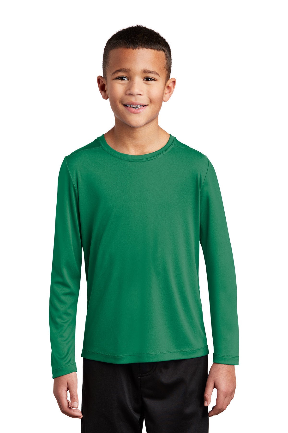 YST420LS Sport-Tek ® Youth Posi-UV ® Pro Long Sleeve Tee