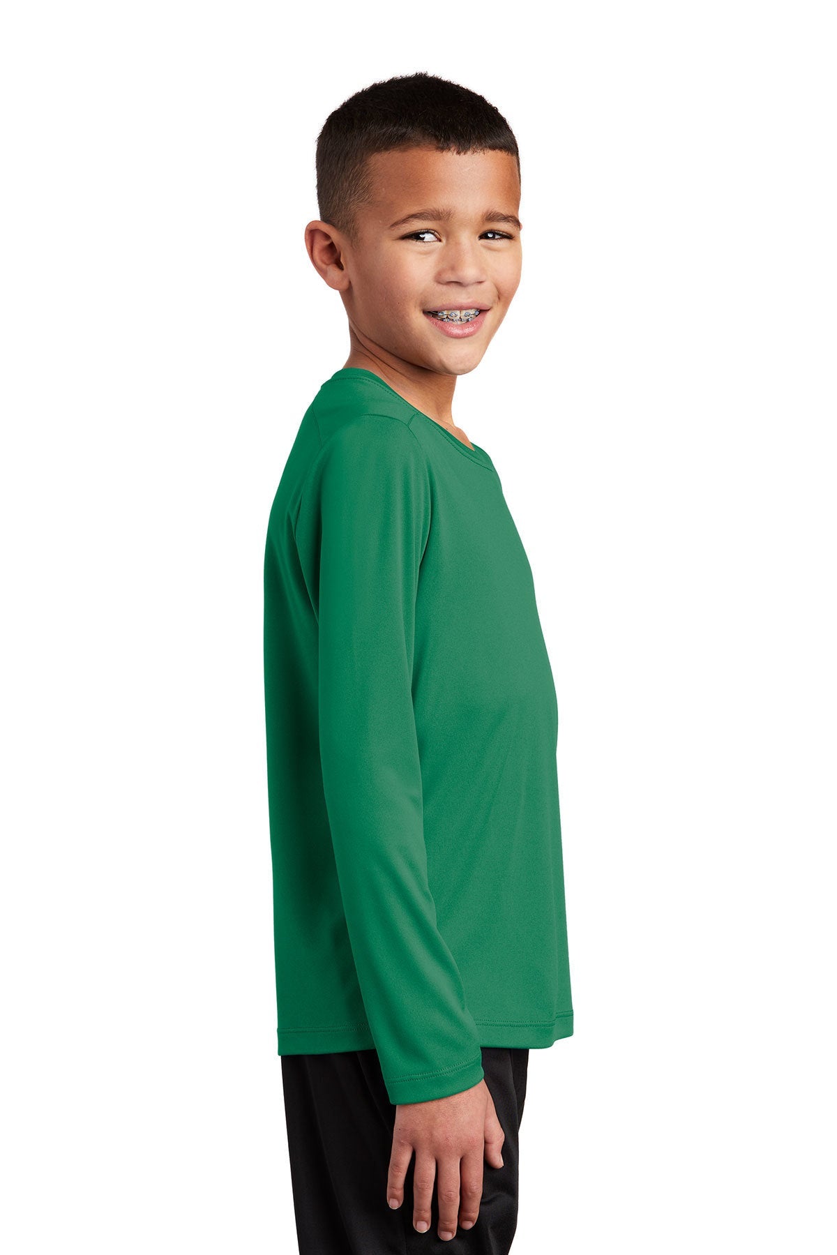 YST420LS Sport-Tek ® Youth Posi-UV ® Pro Long Sleeve Tee