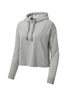 LST298 Sport-Tek ® Ladies PosiCharge ® Tri-Blend Wicking Fleece Crop Hooded Pullover