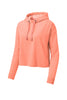 LST298 Sport-Tek ® Ladies PosiCharge ® Tri-Blend Wicking Fleece Crop Hooded Pullover