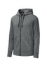 ST293 Sport-Tek ® PosiCharge ® Tri-Blend Wicking Fleece Full-Zip Hooded Jacket