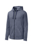 ST293 Sport-Tek ® PosiCharge ® Tri-Blend Wicking Fleece Full-Zip Hooded Jacket