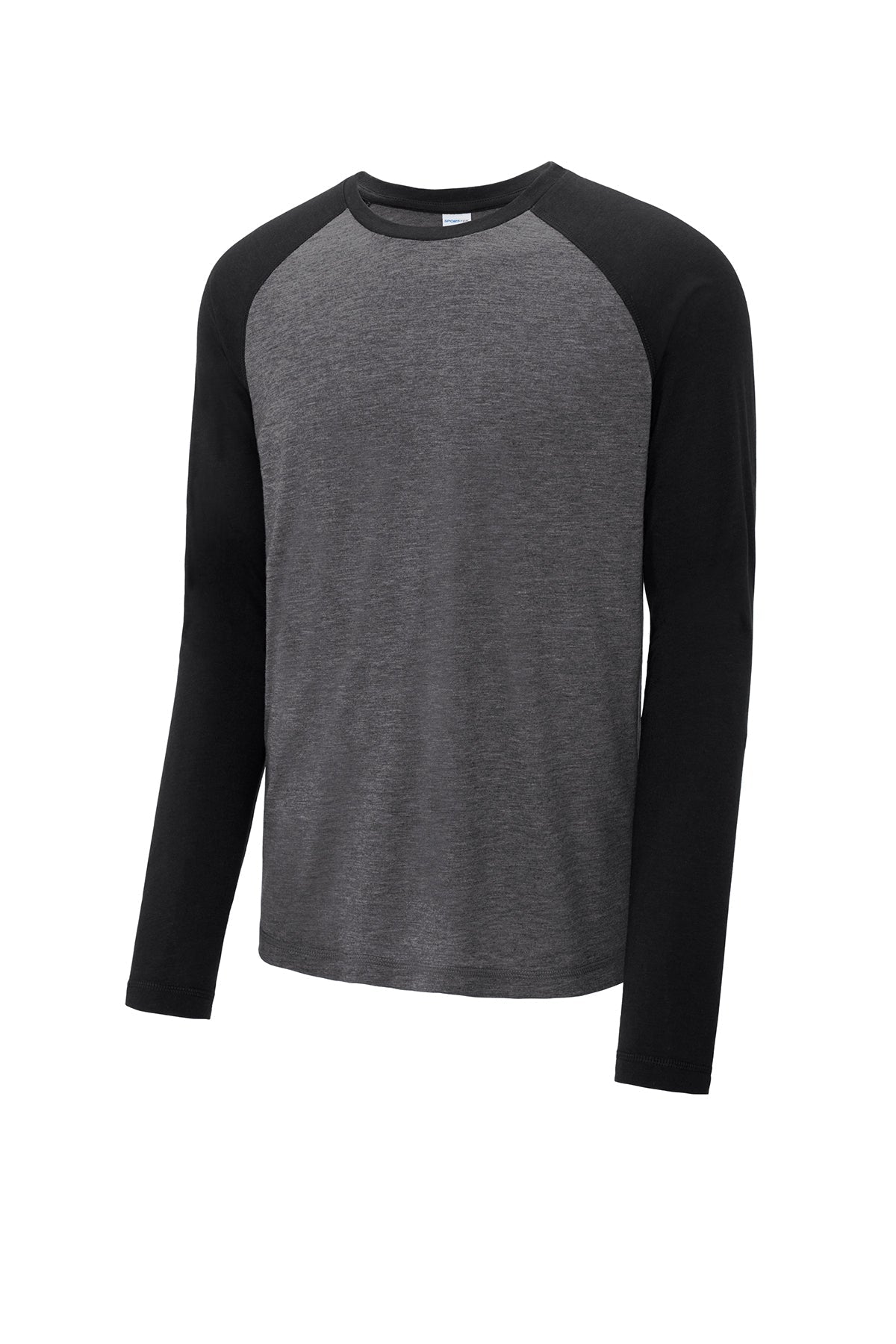 ST400LS Sport-Tek ® PosiCharge ® Long Sleeve Tri-Blend Wicking Raglan Tee