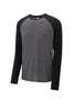 ST400LS Sport-Tek ® PosiCharge ® Long Sleeve Tri-Blend Wicking Raglan Tee