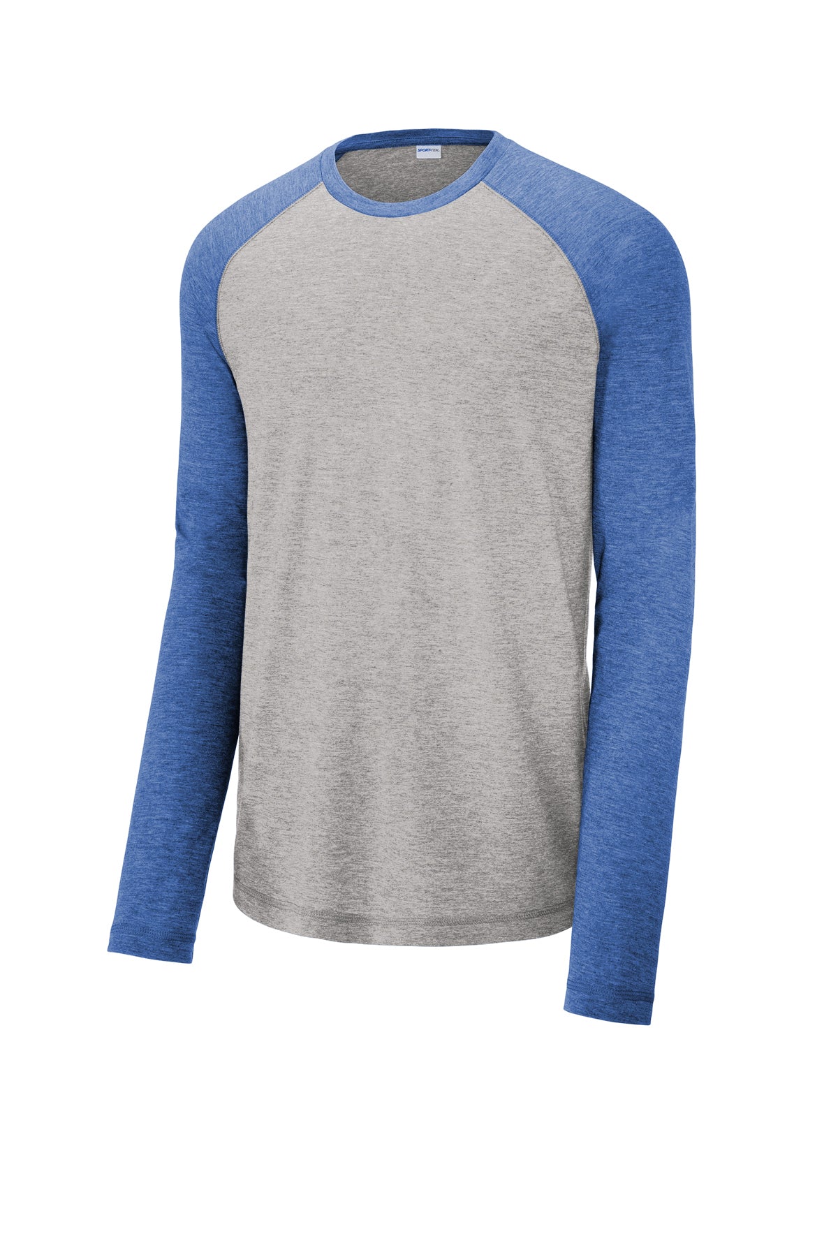 ST400LS Sport-Tek ® PosiCharge ® Long Sleeve Tri-Blend Wicking Raglan Tee