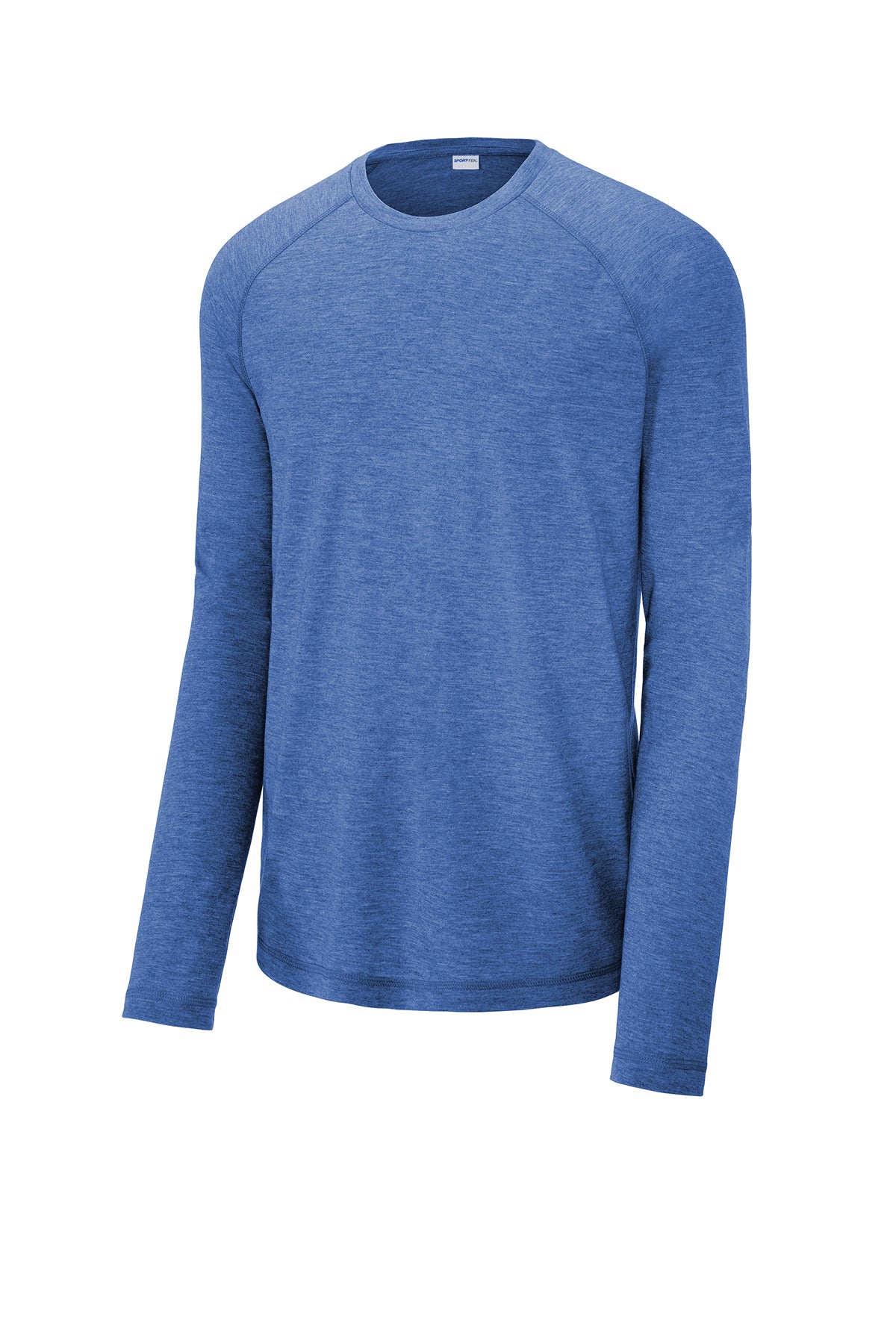 ST400LS Sport-Tek ® PosiCharge ® Long Sleeve Tri-Blend Wicking Raglan Tee