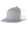Heather 6-Panel Arch Trucker Snapback Cap