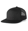 Heather 6-Panel Arch Trucker Snapback Cap