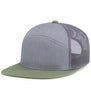 6-Panel Arch Trucker Snapback Cap