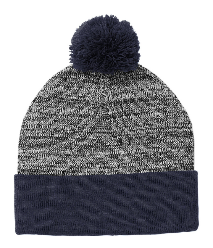 Heather Pom Pom Beanie - STC41