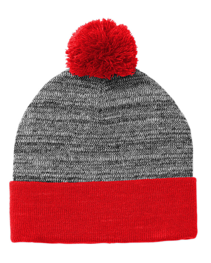 Heather Pom Pom Beanie - STC41