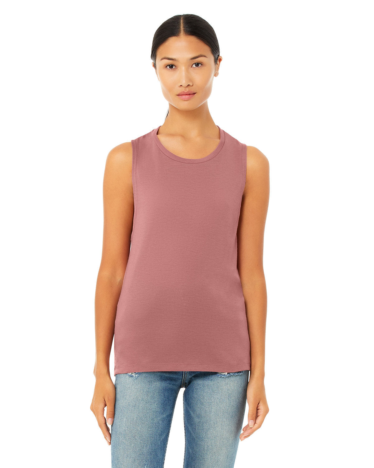 B8803 Bella + Canvas Ladies' Flowy Scoop Muscle Tank S-2XL