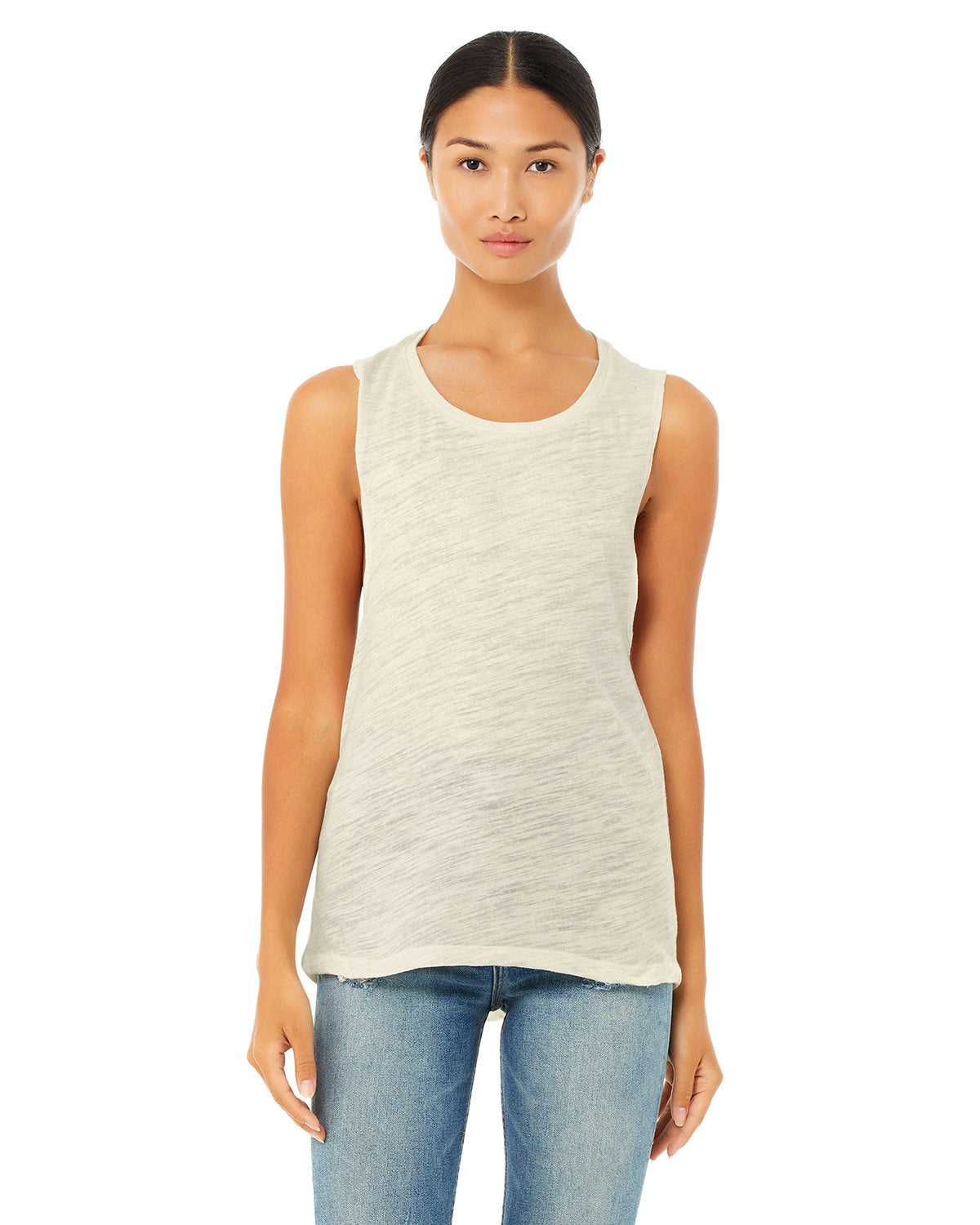 B8803 Bella + Canvas Ladies' Flowy Scoop Muscle Tank S-2XL