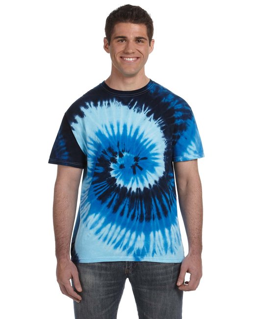 CD100Y Tie-Dye Youth 5.4 oz. 100% Cotton T-Shirt. XS - L