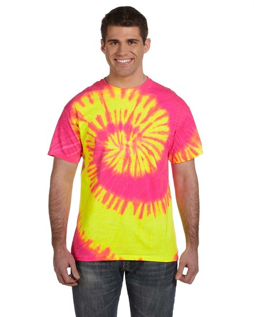 CD100Y Tie-Dye Youth 5.4 oz. 100% Cotton T-Shirt. XS - L