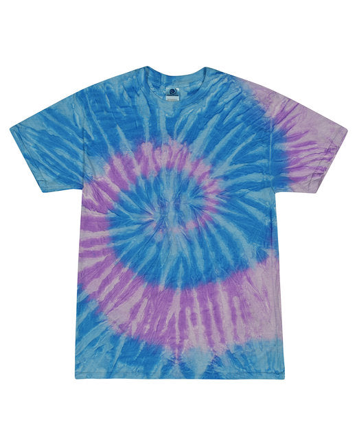 CD100Y Tie-Dye Youth 5.4 oz. 100% Cotton T-Shirt. XS - L