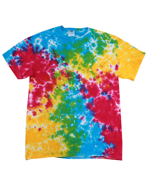 CD100Y Tie-Dye Youth 5.4 oz. 100% Cotton T-Shirt. XS - L