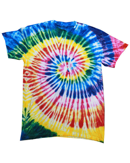 CD100Y Tie-Dye Youth 5.4 oz. 100% Cotton T-Shirt. XS - L