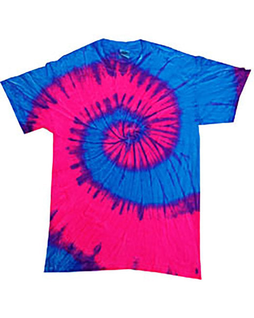 CD100Y Tie-Dye Youth 5.4 oz. 100% Cotton T-Shirt. XS - L