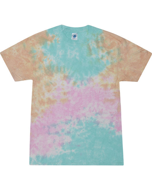 CD100Y Tie-Dye Youth 5.4 oz. 100% Cotton T-Shirt. XS - L