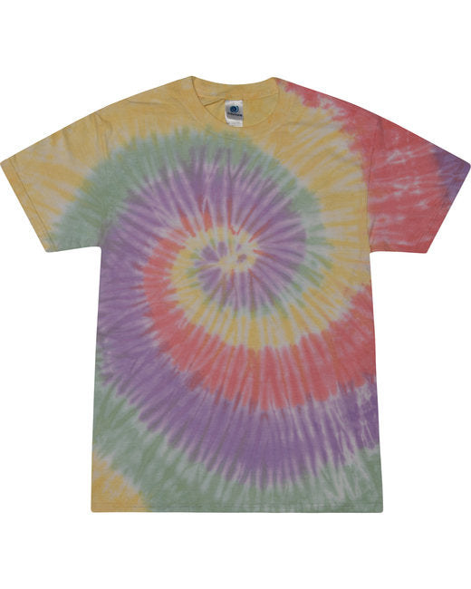 CD100Y Tie-Dye Youth 5.4 oz. 100% Cotton T-Shirt. XS - L