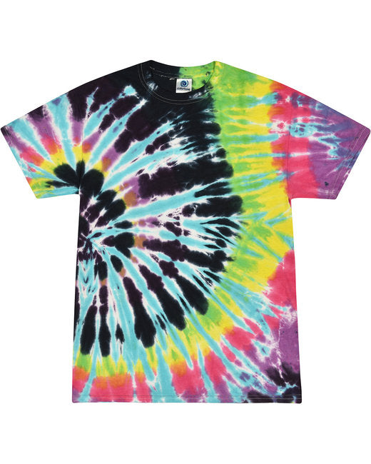 CD100Y Tie-Dye Youth 5.4 oz. 100% Cotton T-Shirt. XS - L