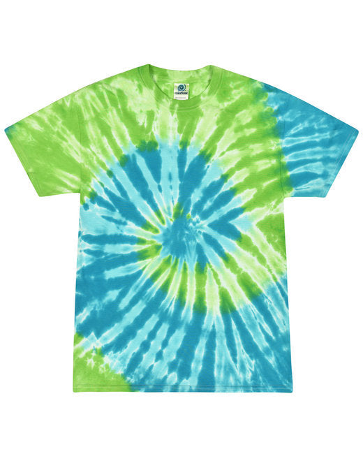 CD100Y Tie-Dye Youth 5.4 oz. 100% Cotton T-Shirt. XS - L