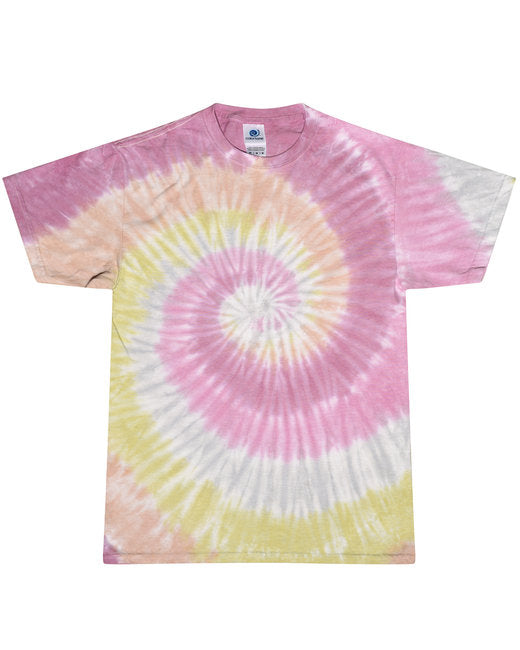 CD100Y Tie-Dye Youth 5.4 oz. 100% Cotton T-Shirt. XS - L