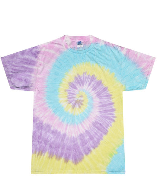 CD100Y Tie-Dye Youth 5.4 oz. 100% Cotton T-Shirt. XS - L