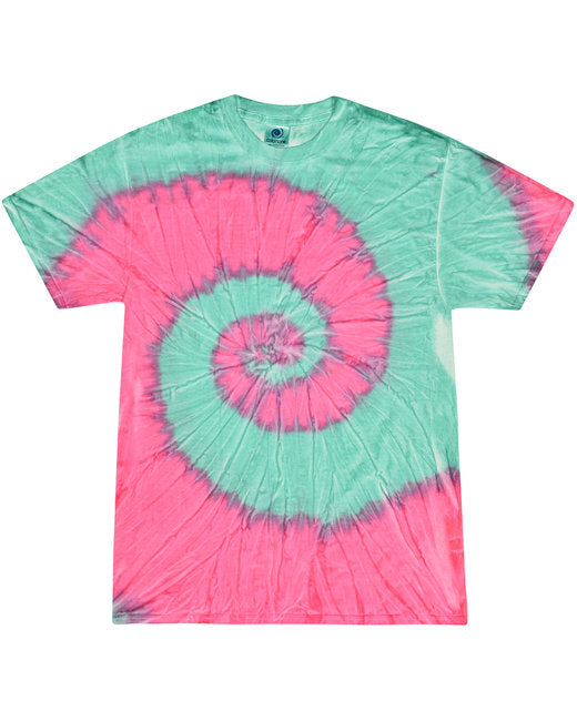 CD100Y Tie-Dye Youth 5.4 oz. 100% Cotton T-Shirt. XS - L