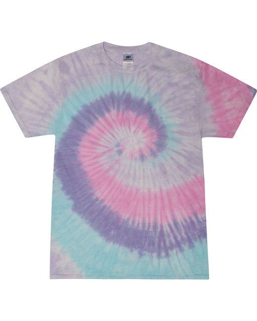 CD100Y Tie-Dye Youth 5.4 oz. 100% Cotton T-Shirt. XS - L