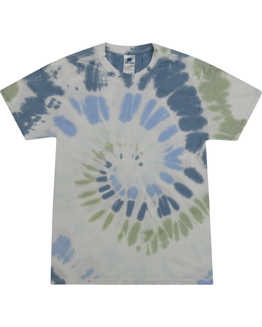 CD100Y Tie-Dye Youth 5.4 oz. 100% Cotton T-Shirt. XS - L