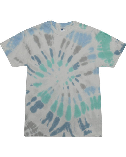 CD100Y Tie-Dye Youth 5.4 oz. 100% Cotton T-Shirt. XS - L