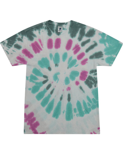 CD100Y Tie-Dye Youth 5.4 oz. 100% Cotton T-Shirt. XS - L