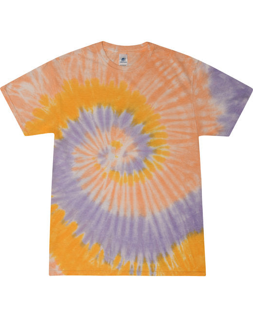 CD100Y Tie-Dye Youth 5.4 oz. 100% Cotton T-Shirt. XS - L