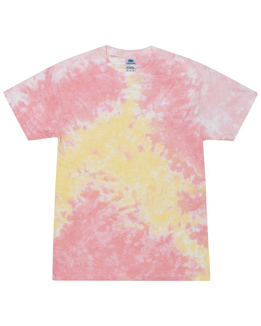 CD100Y Tie-Dye Youth 5.4 oz. 100% Cotton T-Shirt. XS - L