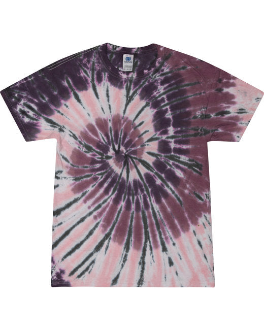 CD100Y Tie-Dye Youth 5.4 oz. 100% Cotton T-Shirt. XS - L