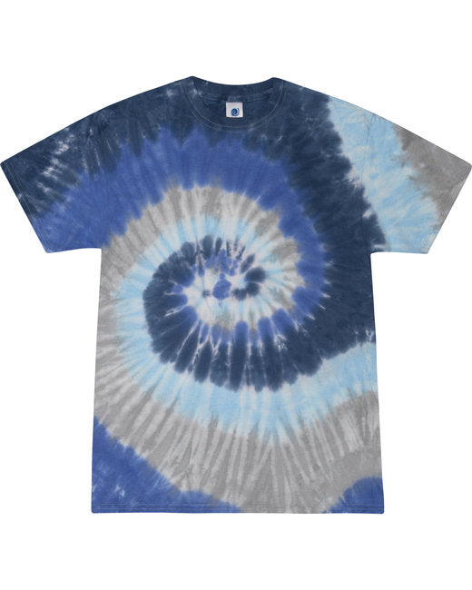 CD100Y Tie-Dye Youth 5.4 oz. 100% Cotton T-Shirt. XS - L