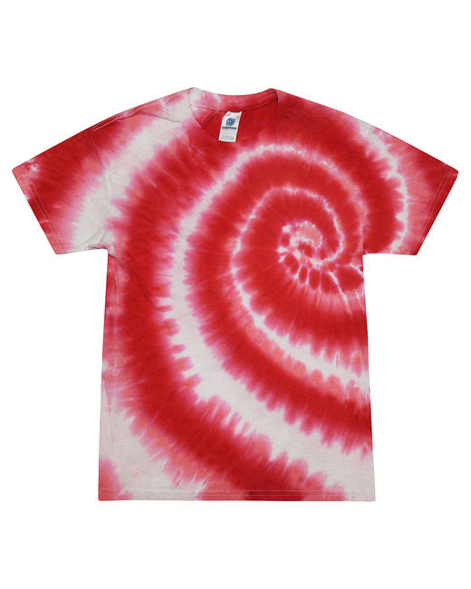 CD100Y Tie-Dye Youth 5.4 oz. 100% Cotton T-Shirt. XS - L